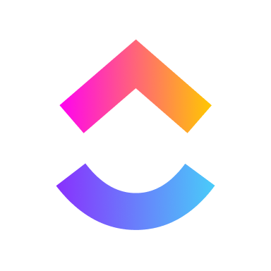Clickup logo gradient
